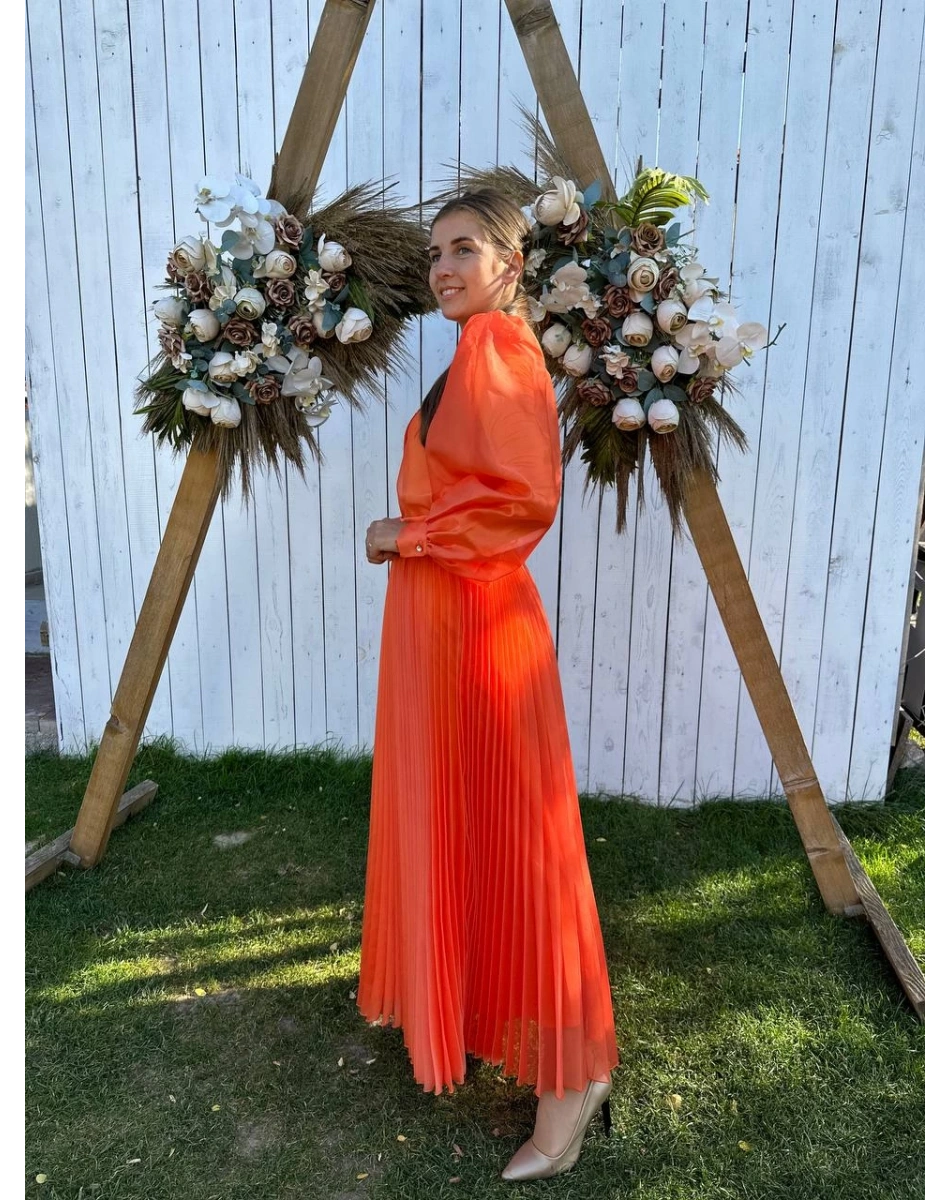 Senna 9009S23 Turuncu Leaves Takım