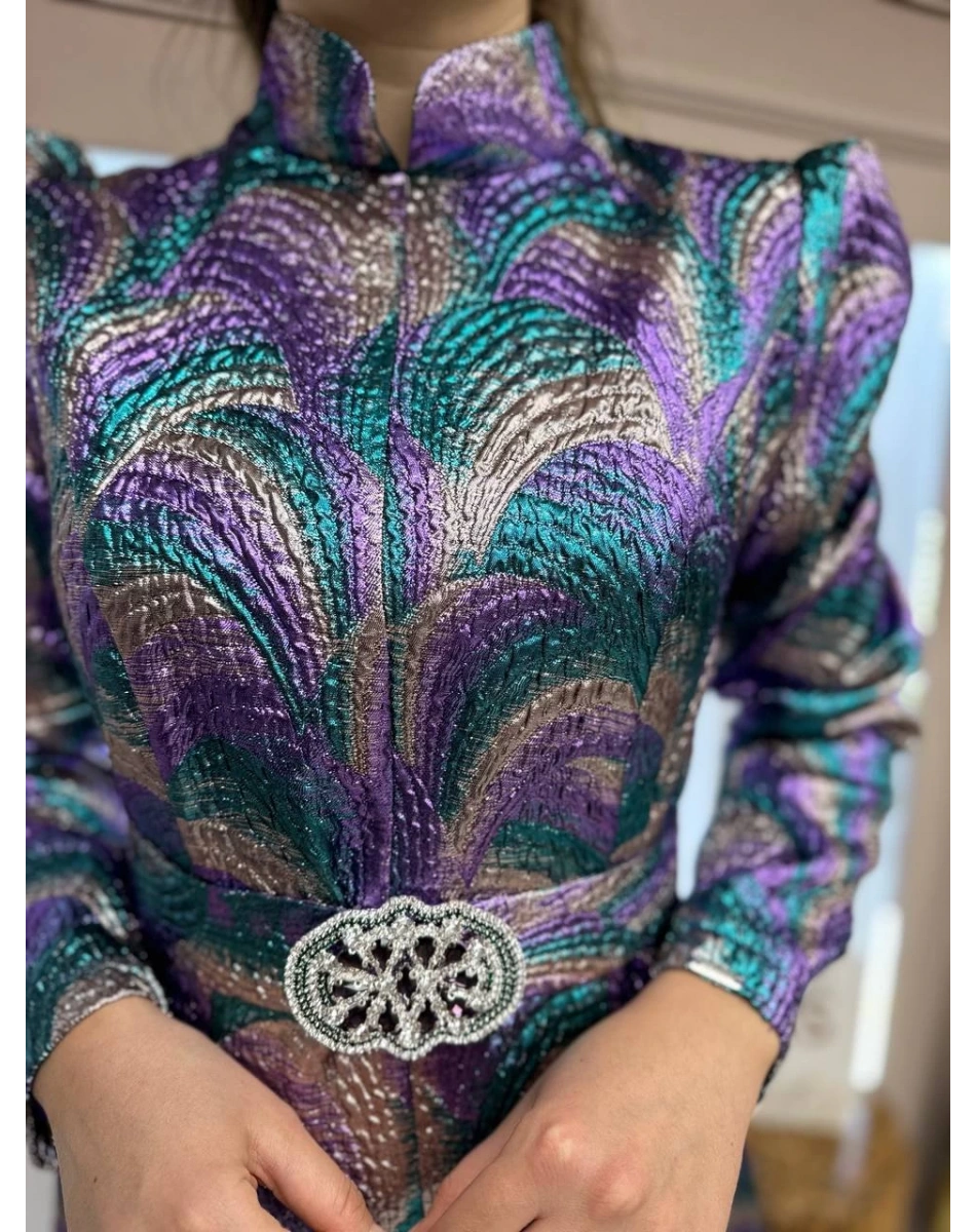 Senna SD241041030014 Mor Briella Abiye