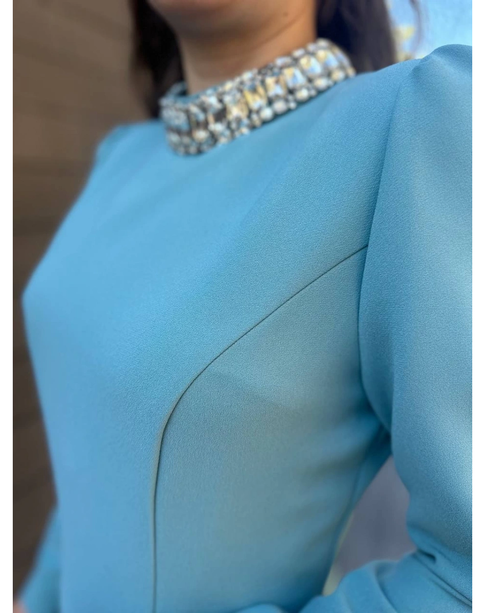 Senna SD241041030015 Yeşil Adel Abiye