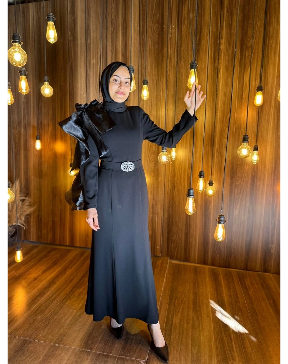 Senna SD241041030017 Siyah Gloria Abiye