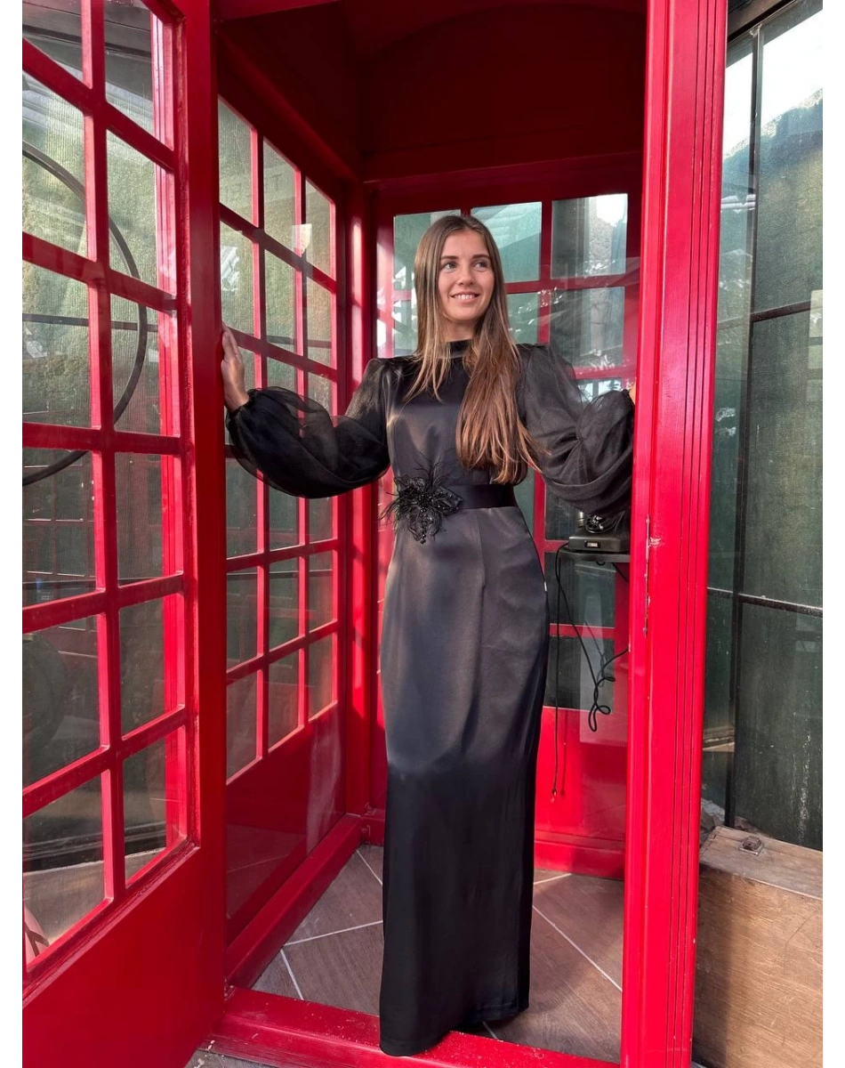 Senna SD241041030018 Siyah Elenora Abiye