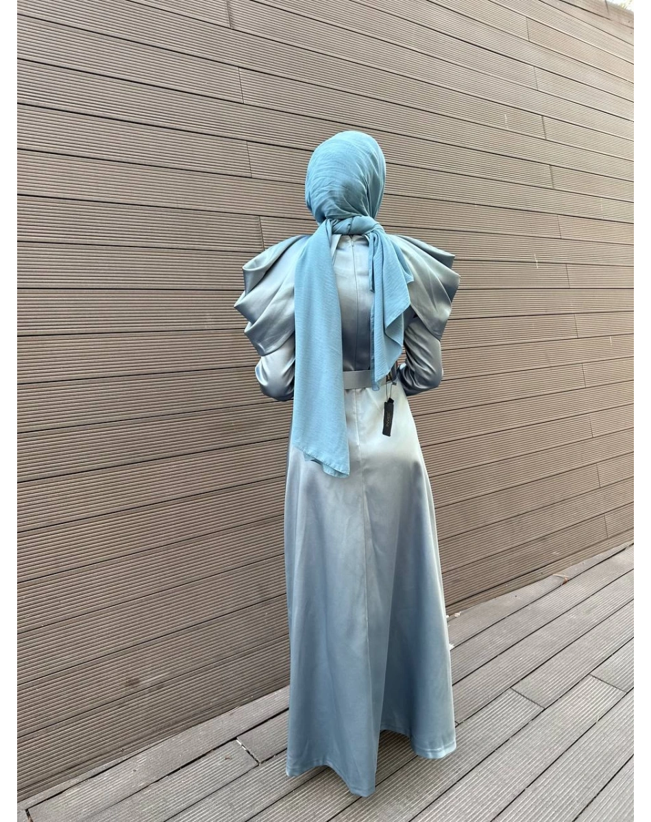 Senna SD241041030021 Mavi Rosemary Abiye