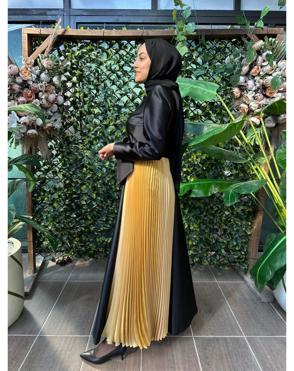 Senna SD241041030023 Siyah Donetella Abiye