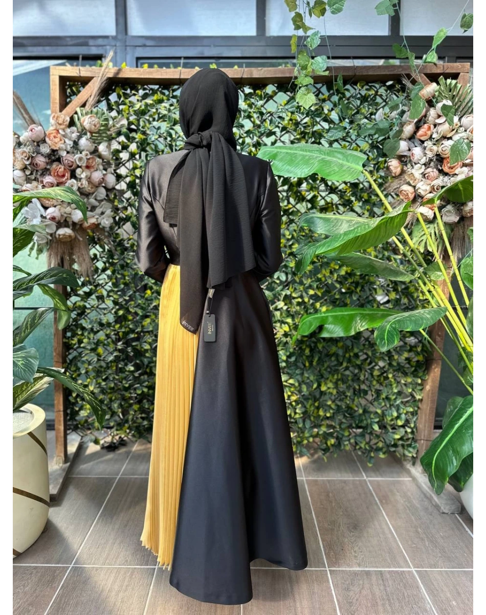 Senna SD241041030023 Siyah Donetella Abiye