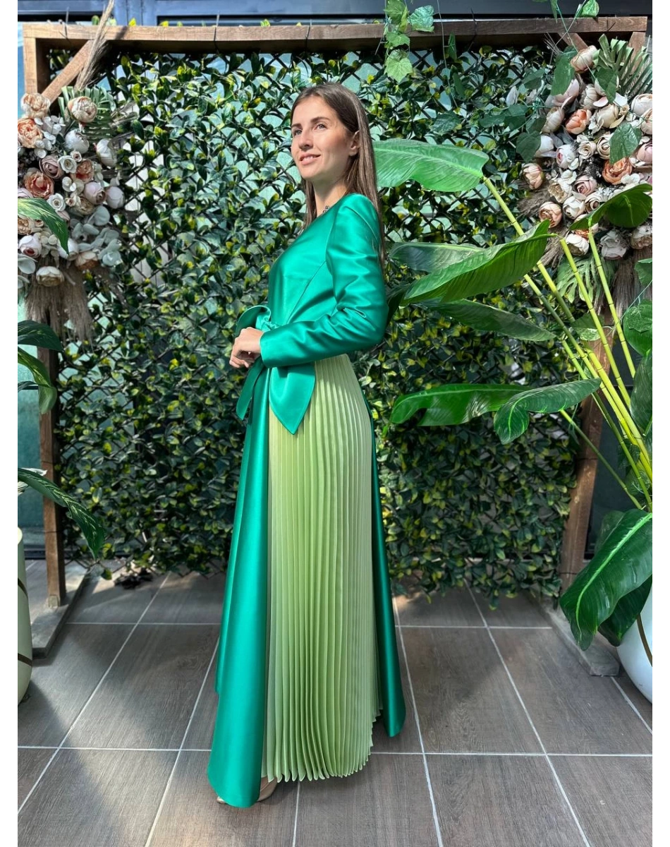 Senna SD241041030023 Yeşil Donetella Abiye