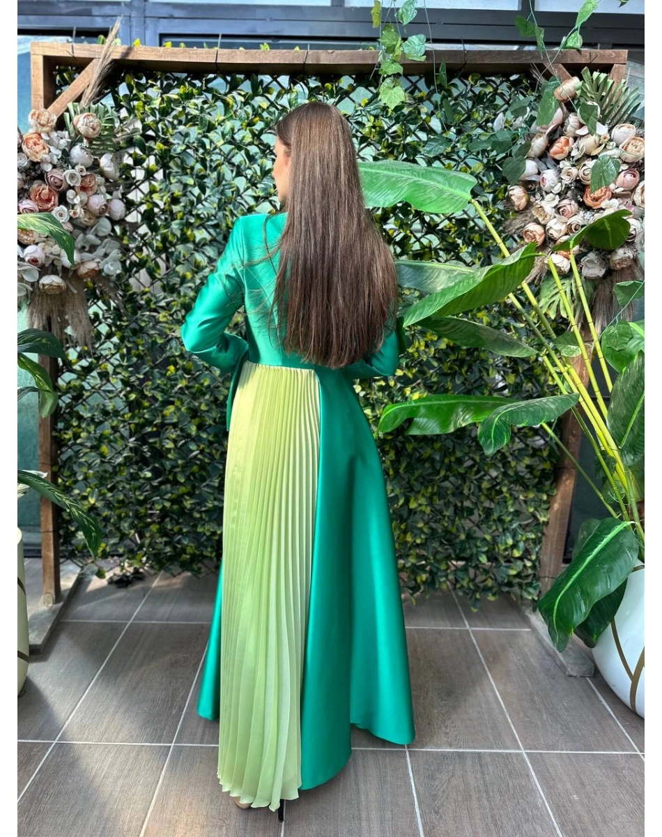 Senna SD241041030023 Yeşil Donetella Abiye