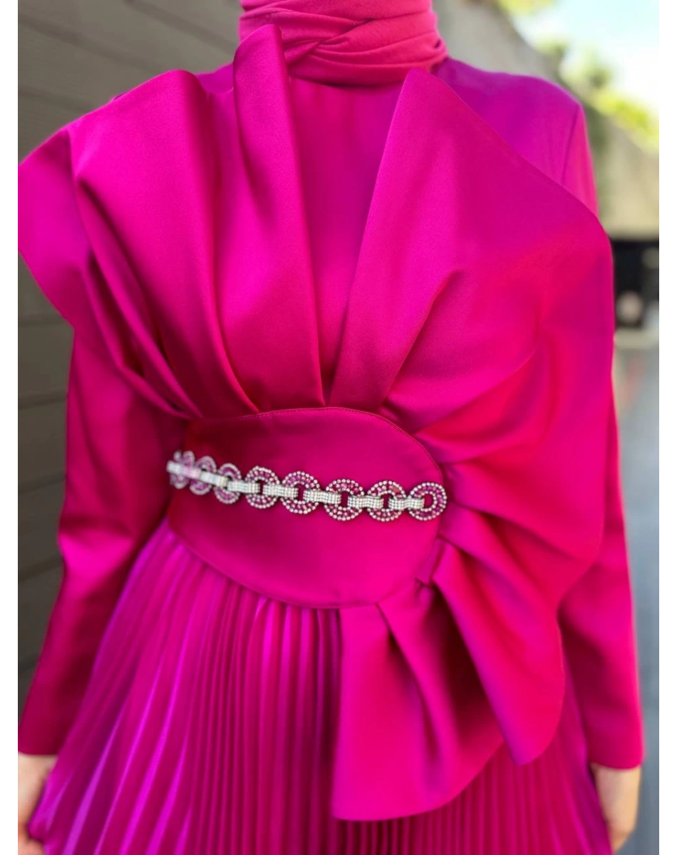 Senna SD241041030025 Fuşya Violanda Abiye