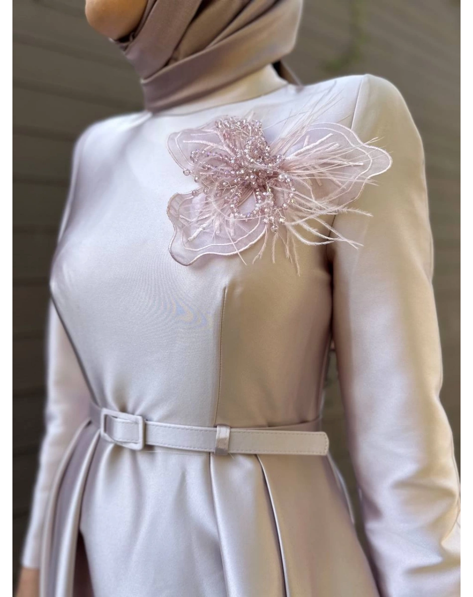 Senna SD241041030026 Gizemli Lila Grace Abiye