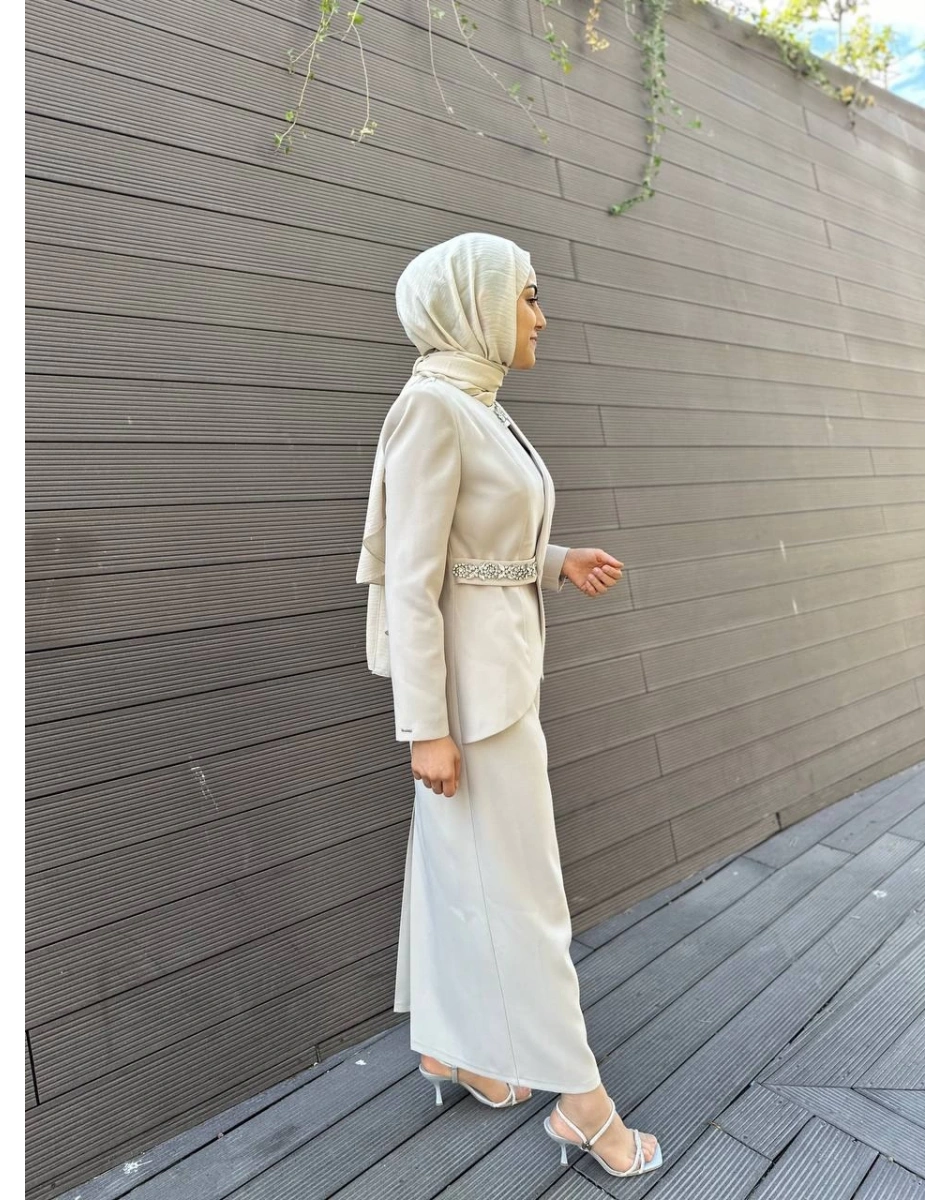 Senna SD241041030030 Bej Emery Abiye