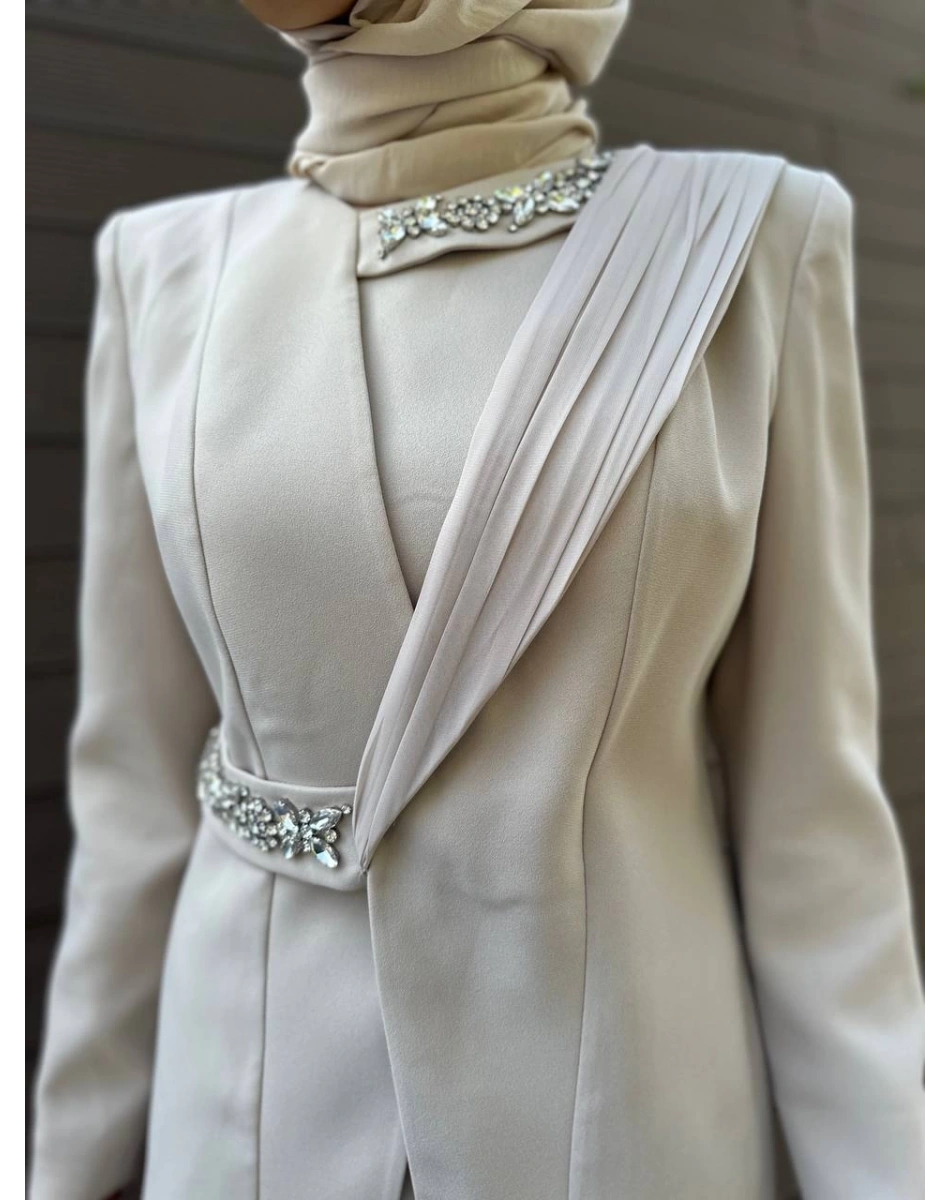 Senna SD241041030030 Bej Emery Abiye