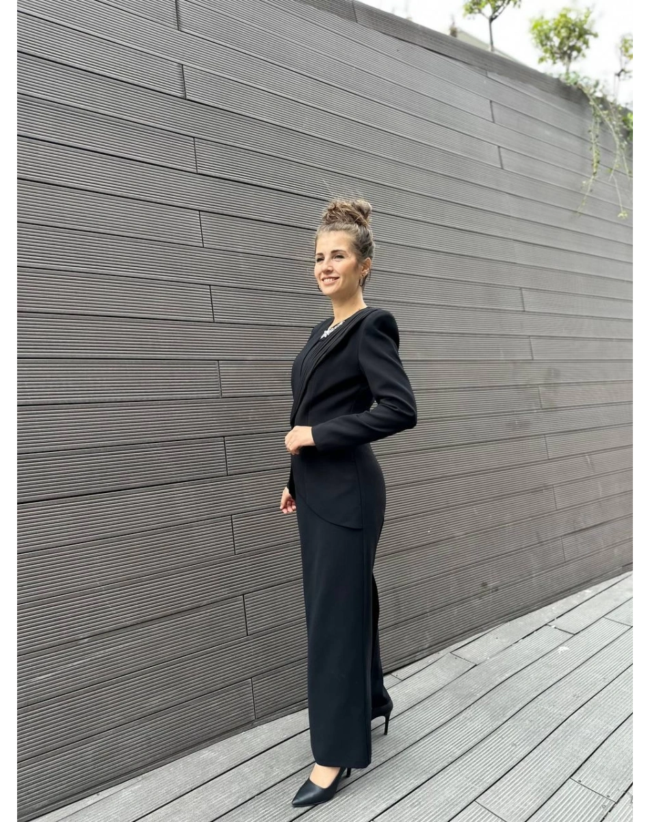 Senna SD241041030030 Siyah Emery Abiye