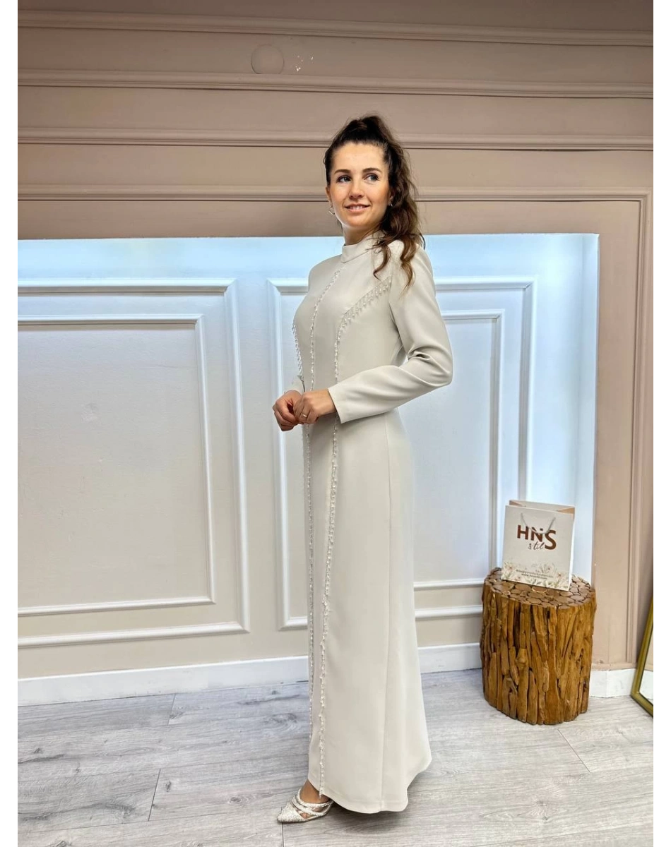 Senna SD241041030037 Bej Milera Abiye