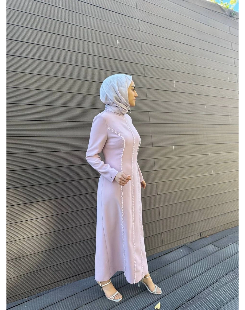 Senna SD241041030037 Gizemli Lila Milera Abiye