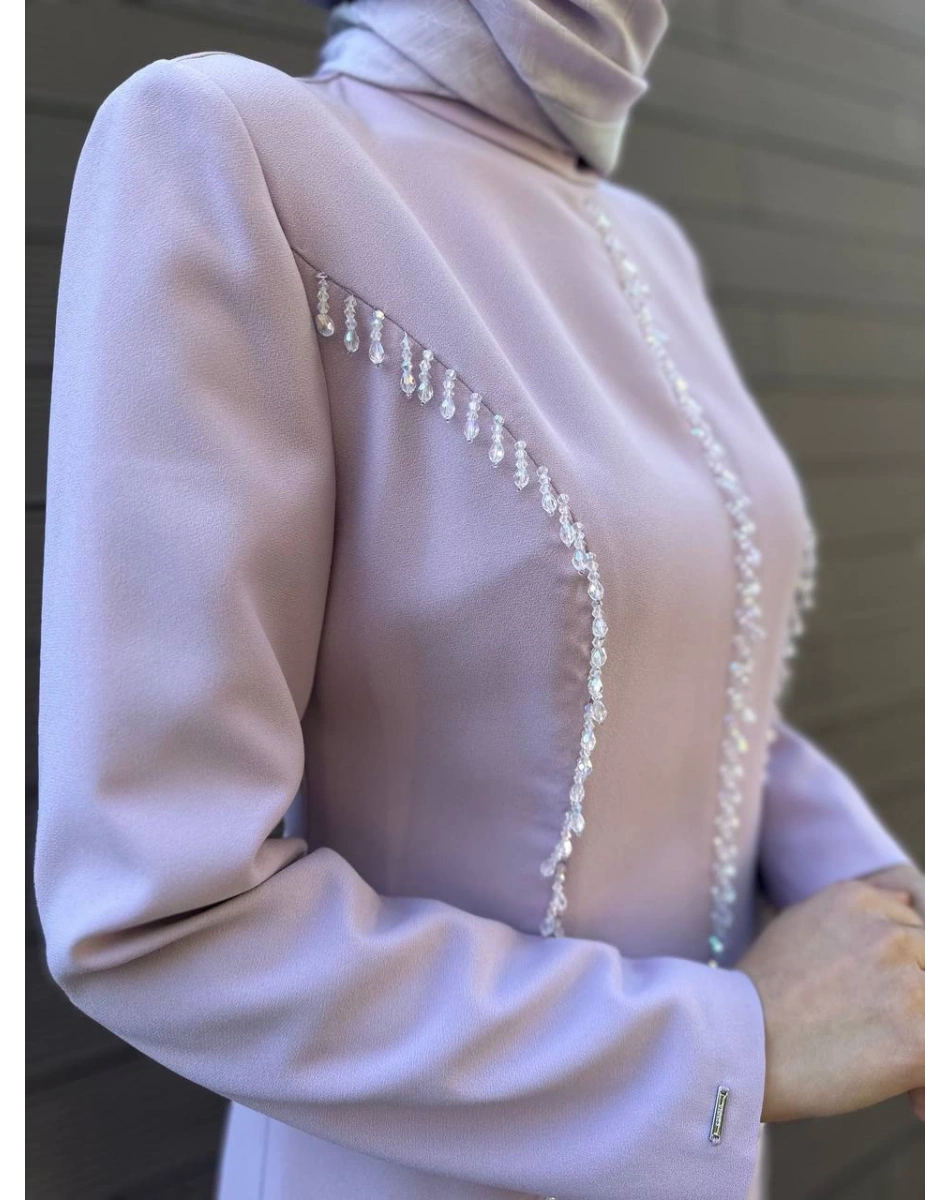 Senna SD241041030037 Gizemli Lila Milera Abiye