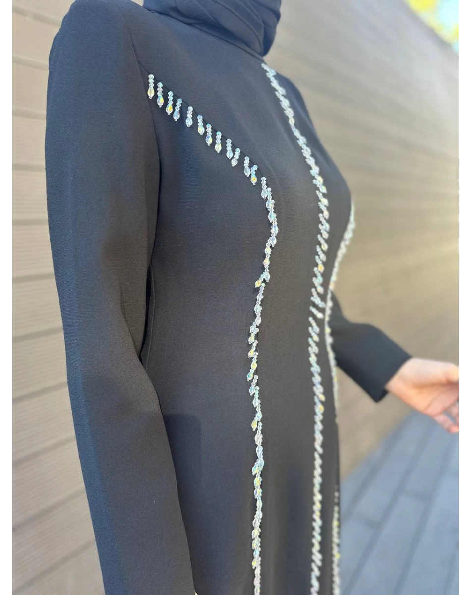 Senna SD241041030037 Siyah Milera Abiye