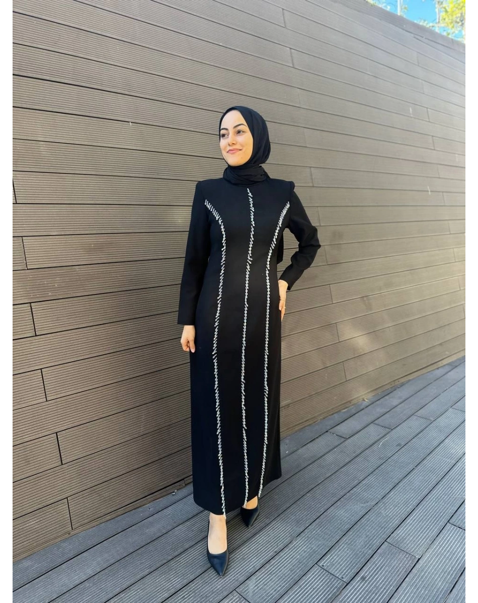 Senna SD241041030037 Siyah Milera Abiye