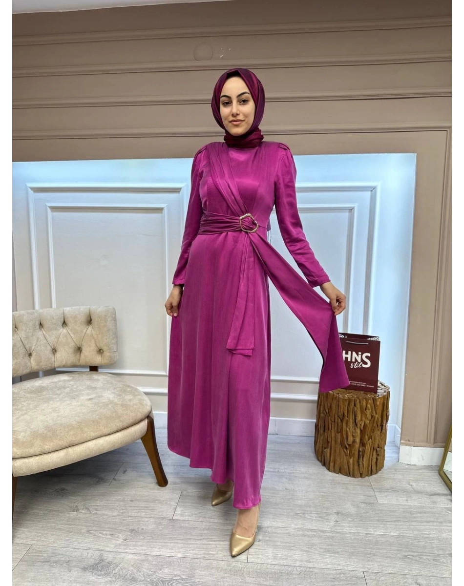 Senna SD241041030041 Fuşya Kendra Abiye