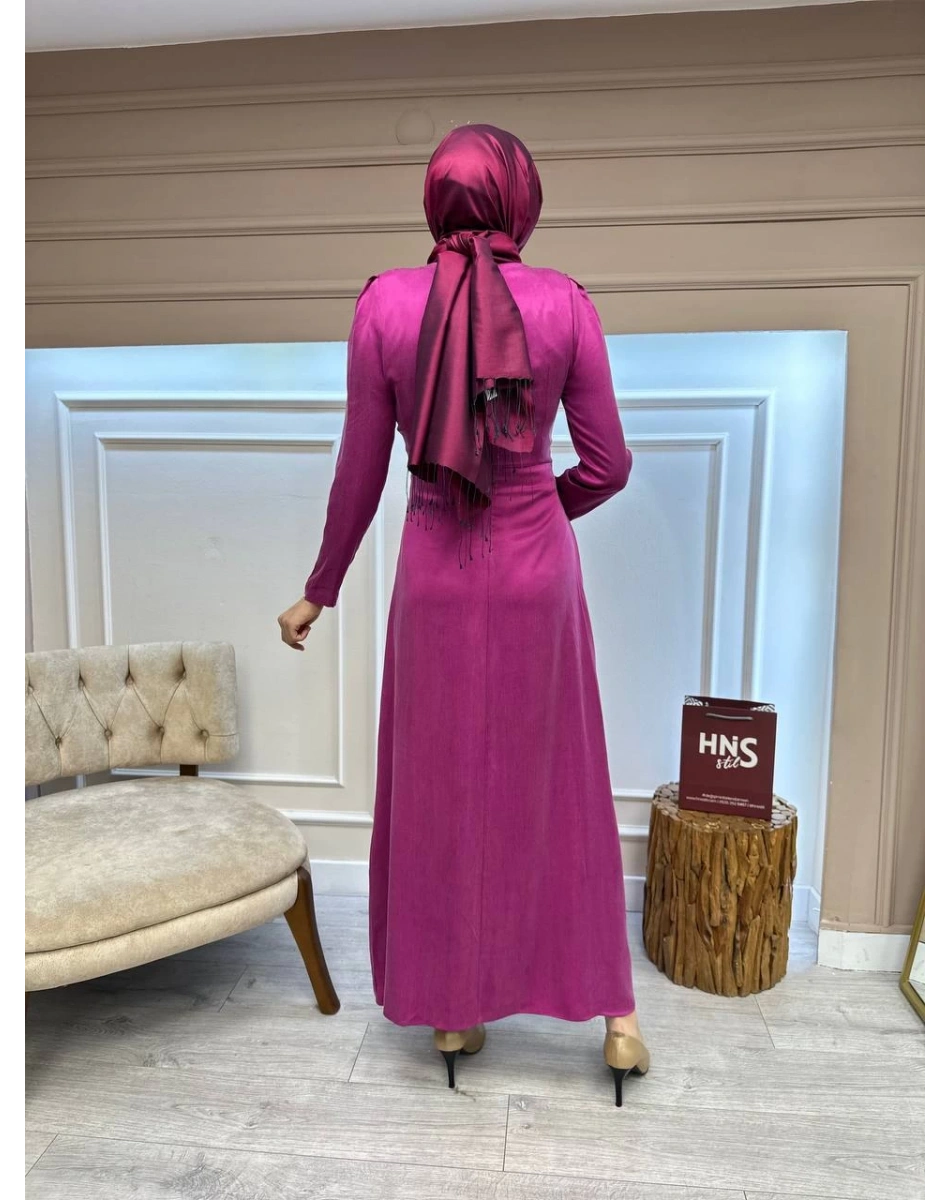 Senna SD241041030041 Fuşya Kendra Abiye