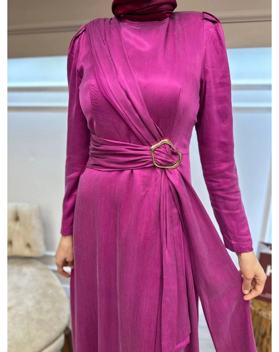 Senna SD241041030041 Fuşya Kendra Abiye