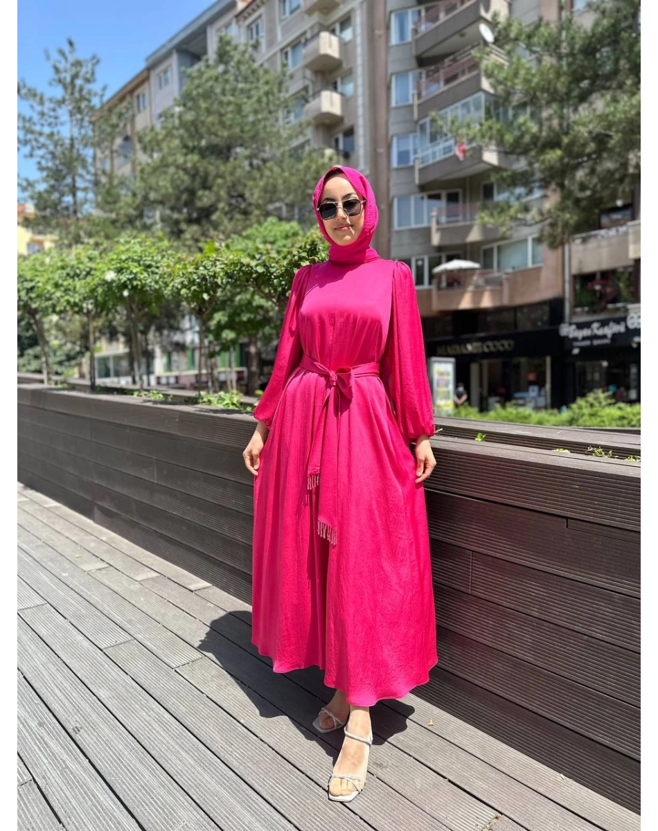 Senna SD241041030077 Fuşya Ferrandız Abiye