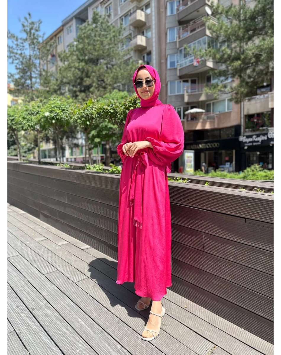 Senna SD241041030077 Fuşya Ferrandız Abiye