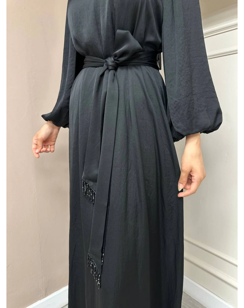 Senna SD241041030077 Siyah Ferrandız Abiye