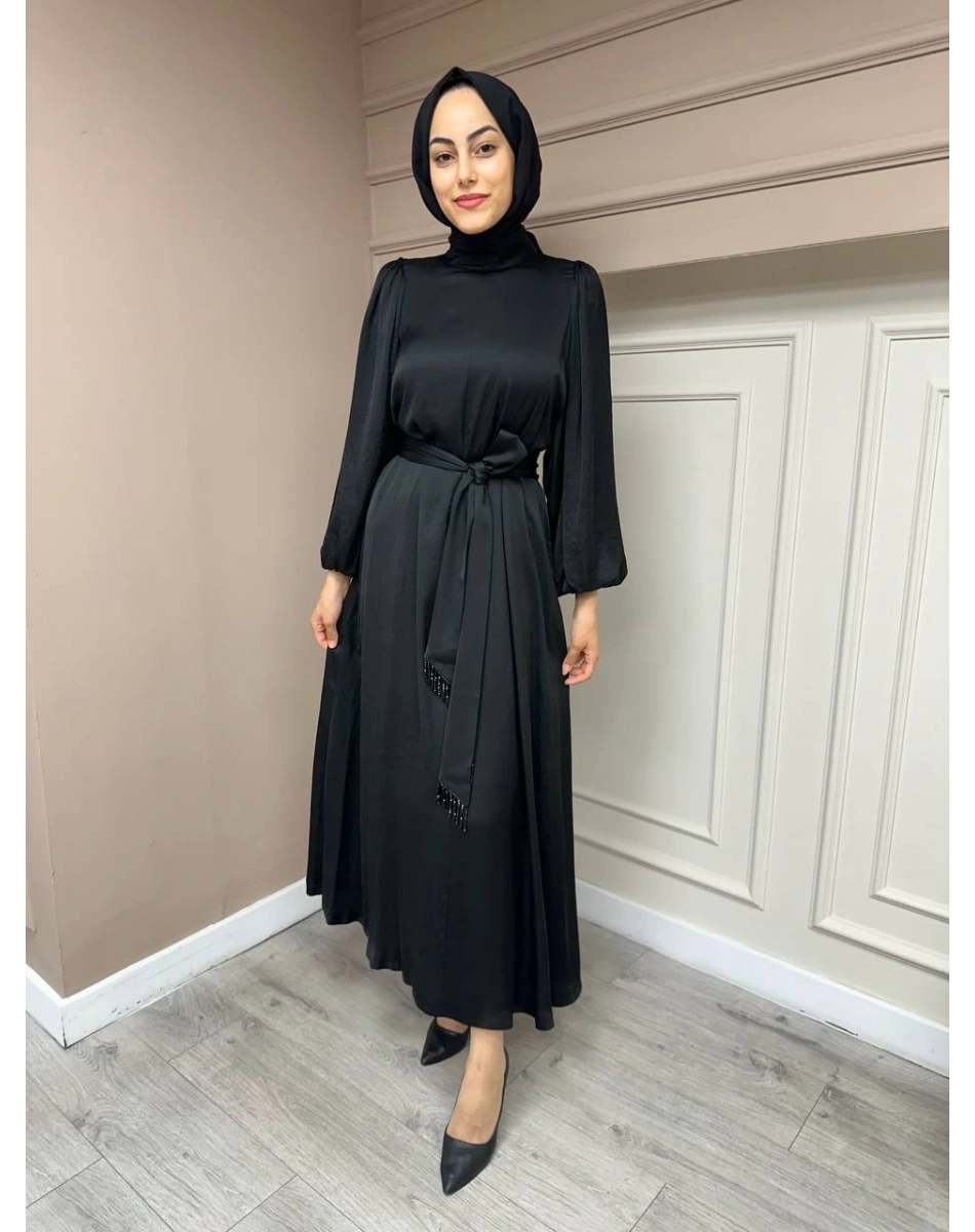 Senna SD241041030077 Siyah Ferrandız Abiye