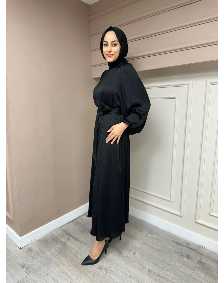 Senna SD241041030077 Siyah Ferrandız Abiye