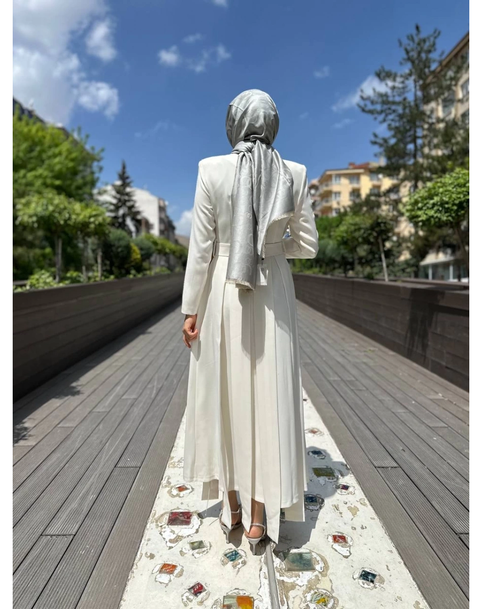 Senna SD241041030100 Ekru Tease Abiye