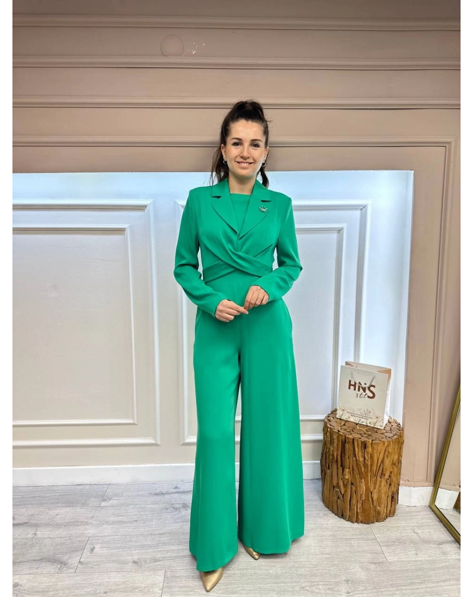 Senna SD241041032001 Yeşil Lolai Tulum