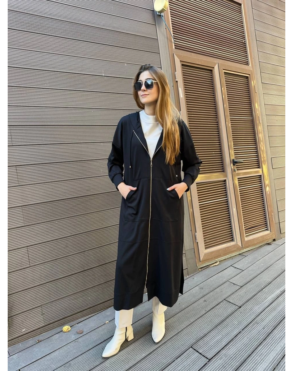 Senna SD241041040012 Siyah Kalsedo Ceket