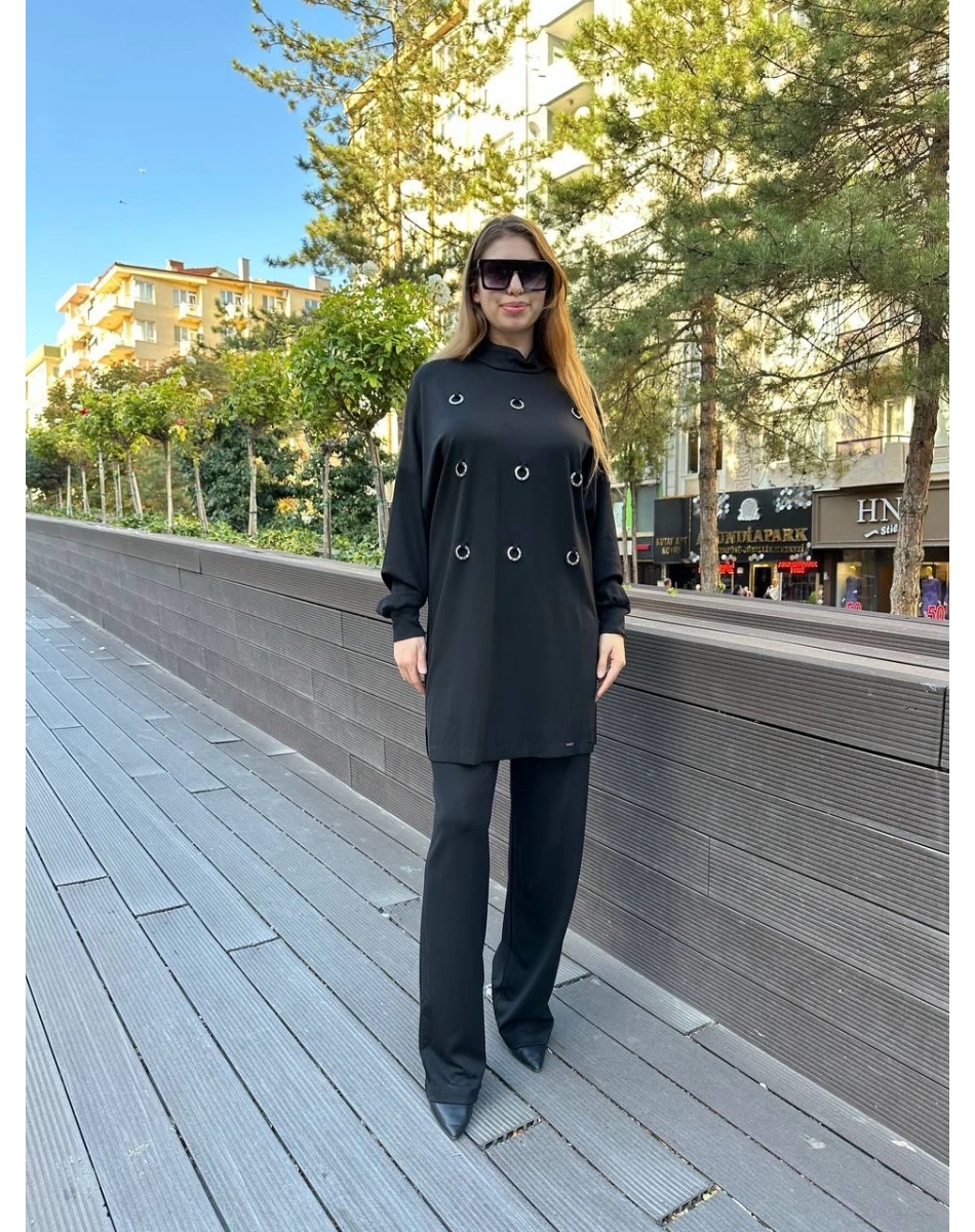 Senna SD241041085003 Siyah Nita Set