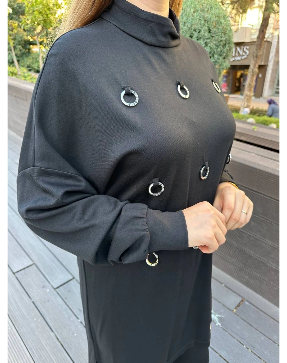 Senna SD241041085003 Siyah Nita Set