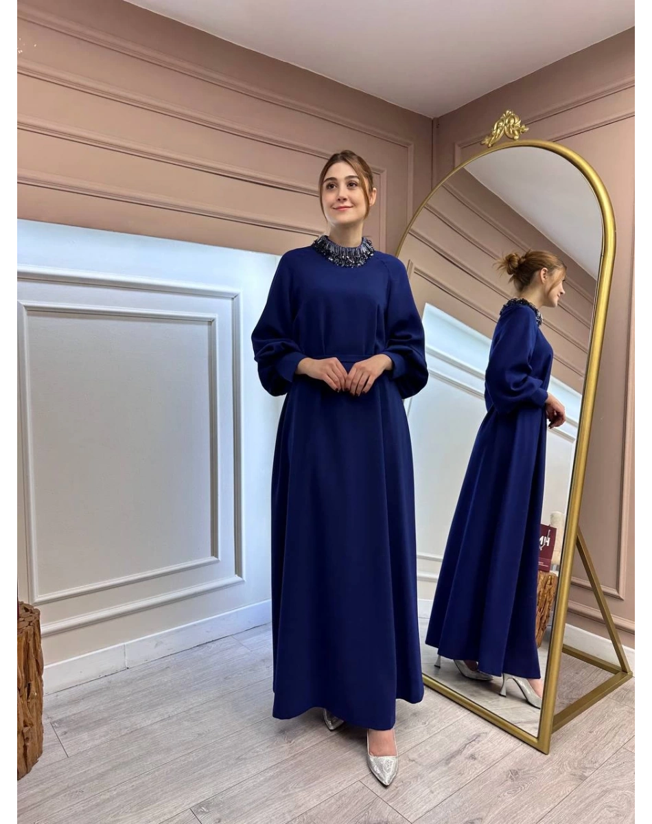 Senna SD24204200026 Lacivert Amor Abiye