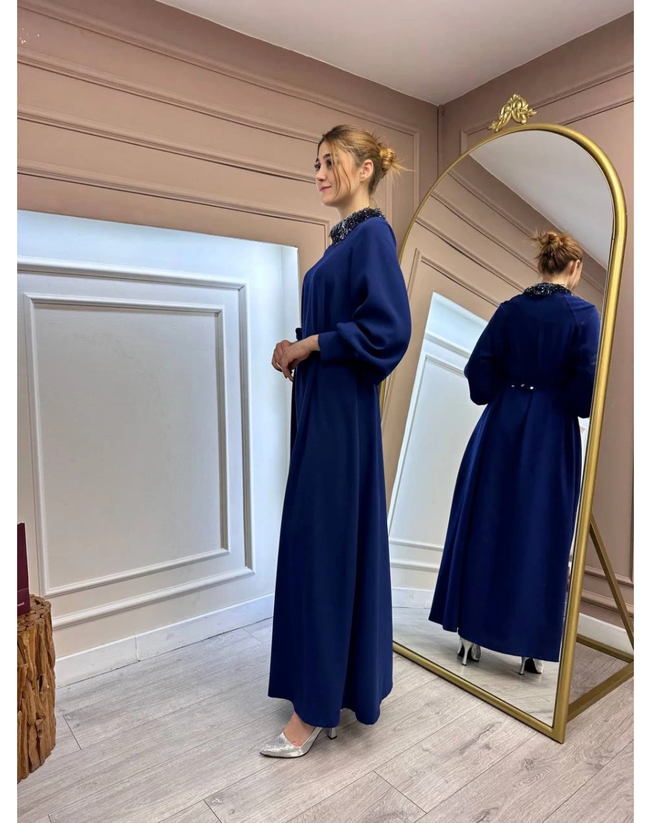 Senna SD24204200026 Lacivert Amor Abiye