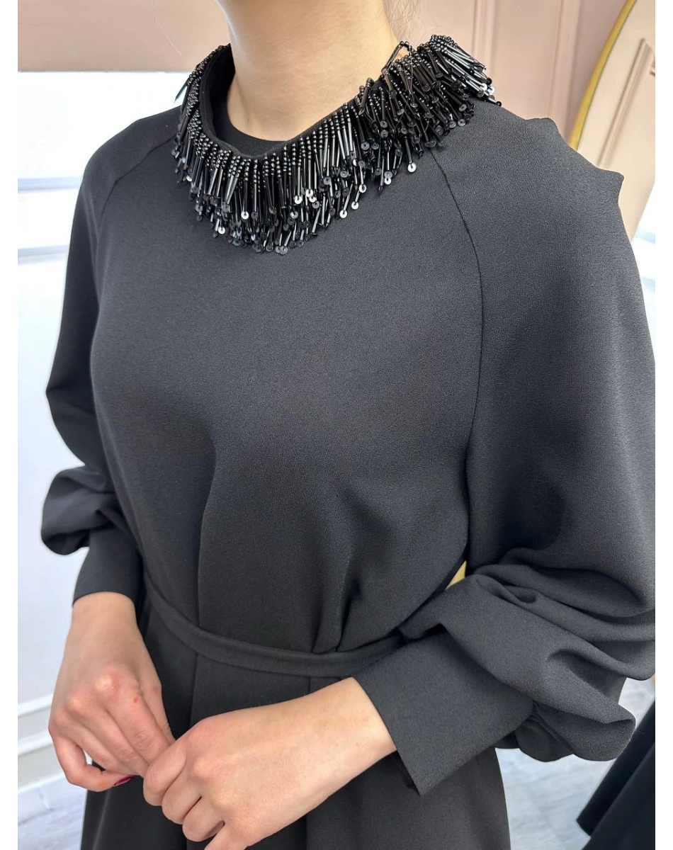 Senna SD24204200026 Siyah Amor Abiye