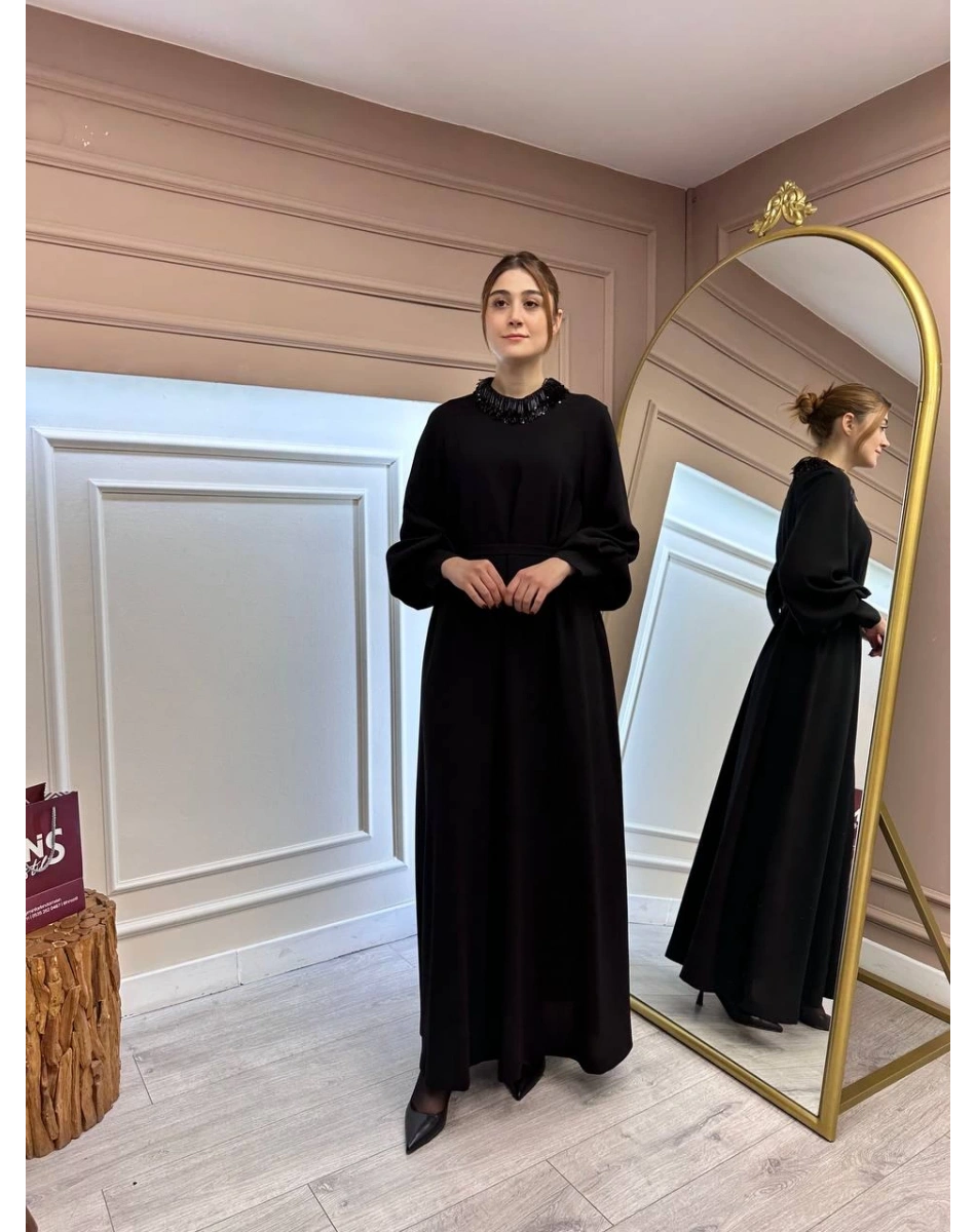 Senna SD24204200026 Siyah Amor Abiye