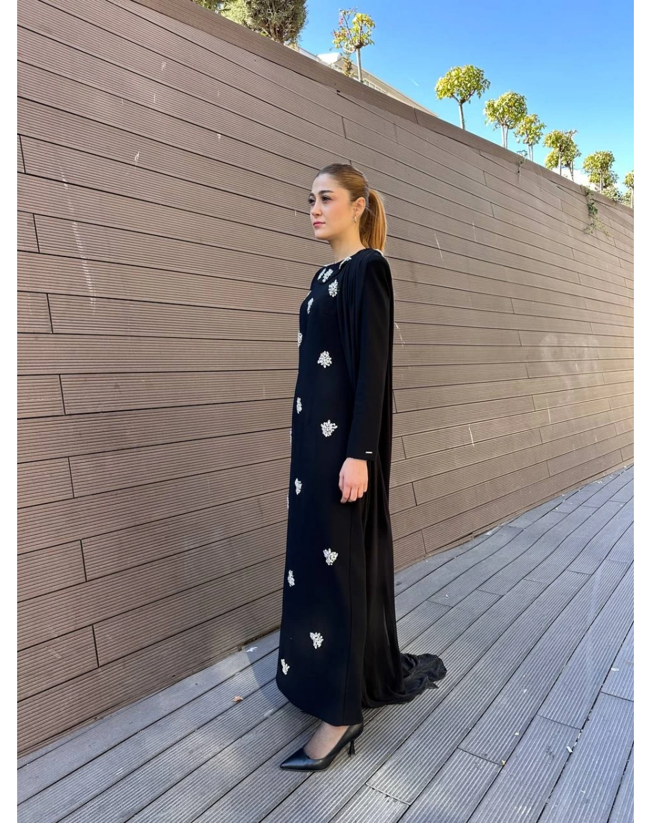 Senna SD242042030042 Siyah Bengy Abiye