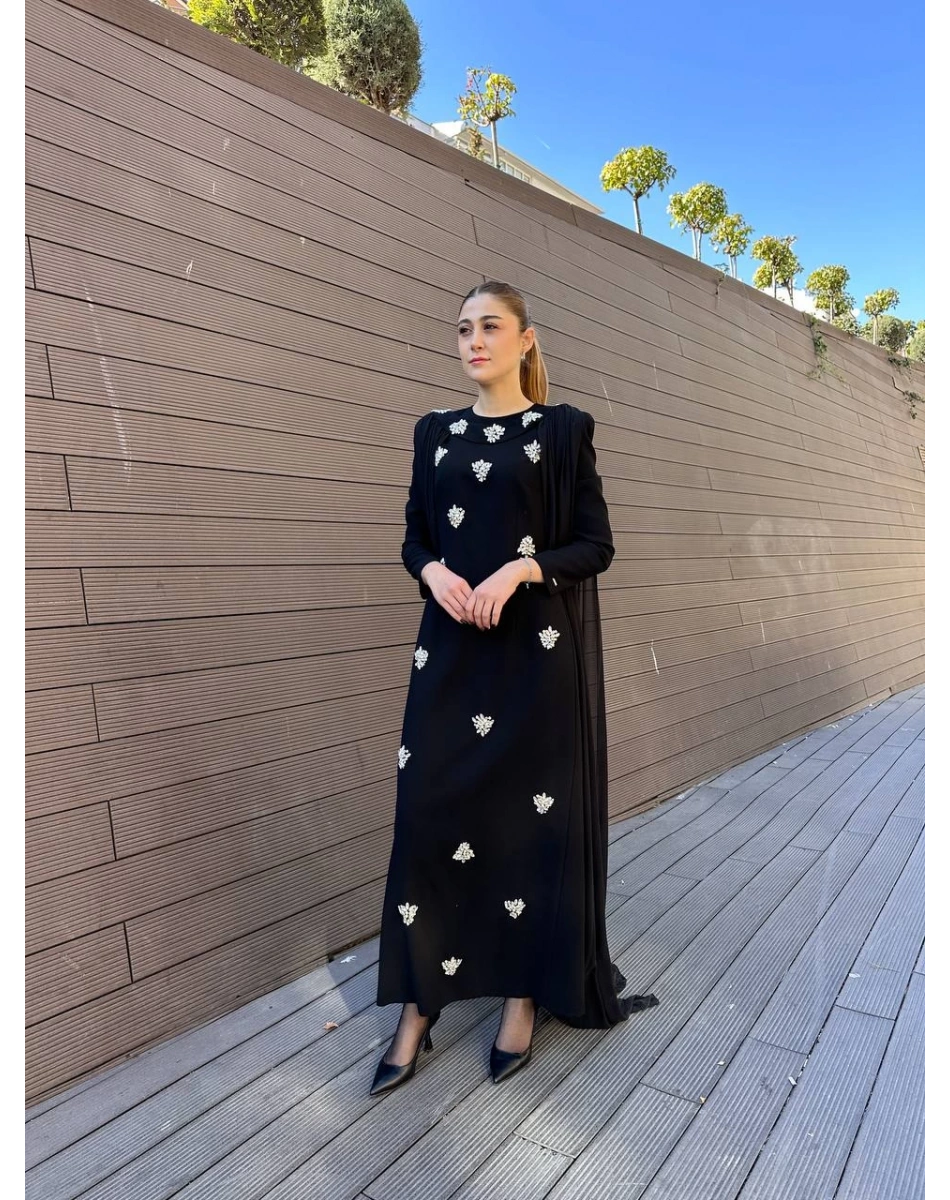 Senna SD242042030042 Siyah Bengy Abiye