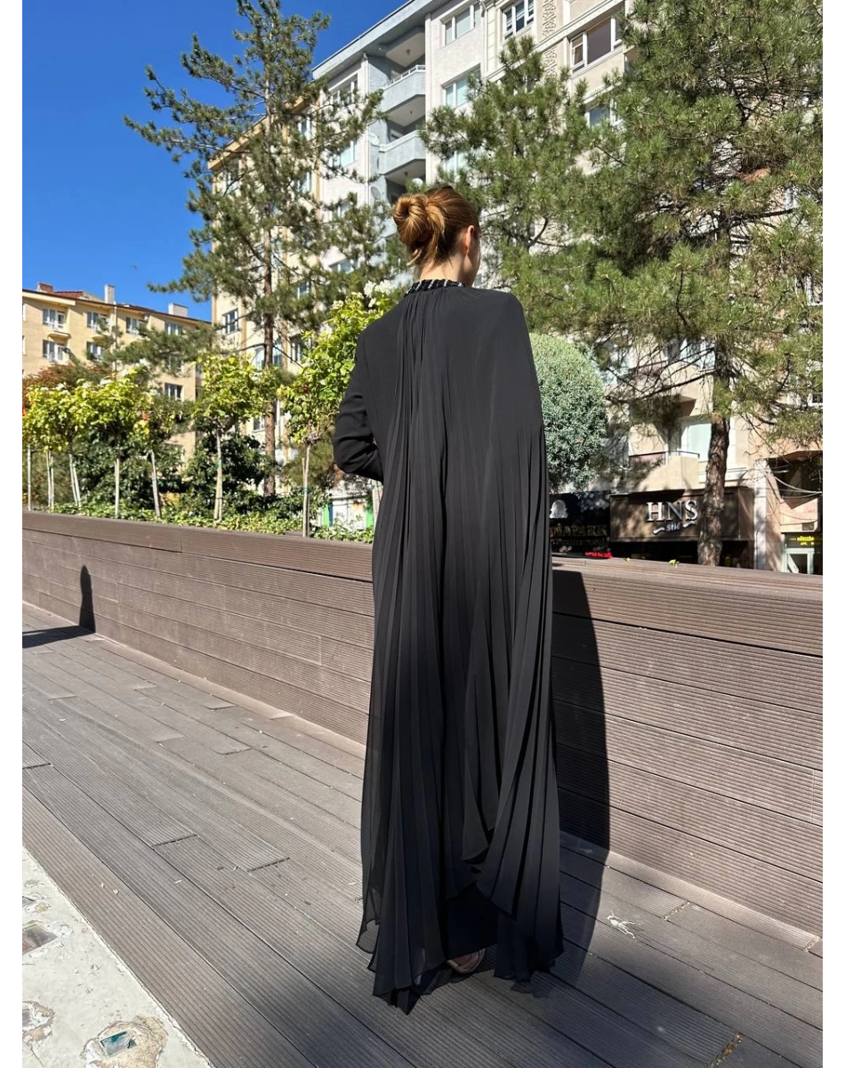 Senna SD242042030043 Siyah Rosalin Abiye