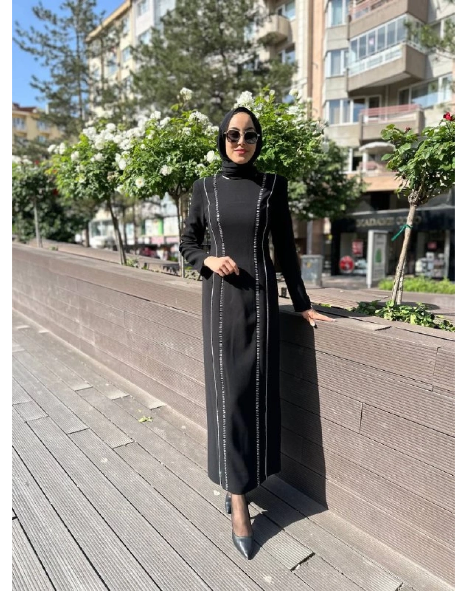 Senna SD242042030046 Siyah Dessi Abiye