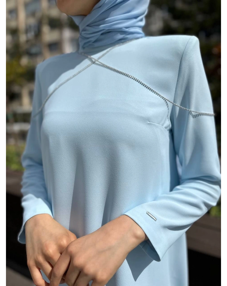 Senna SD242042091004 Bebe Mavi Crystal Takım