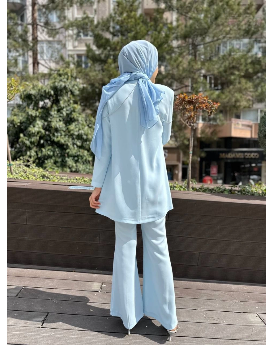 Senna SD242042091004 Bebe Mavi Crystal Takım