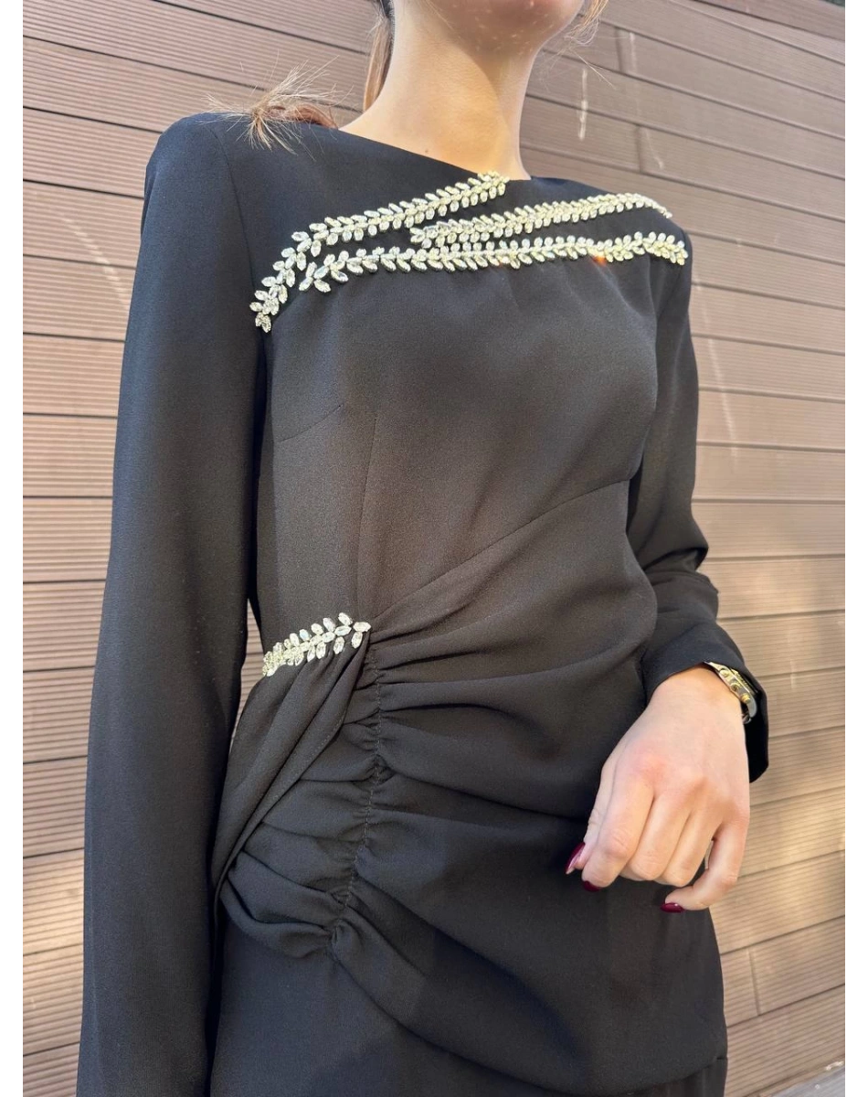 Senna SD251051030118 Siyah Miranda Abiye