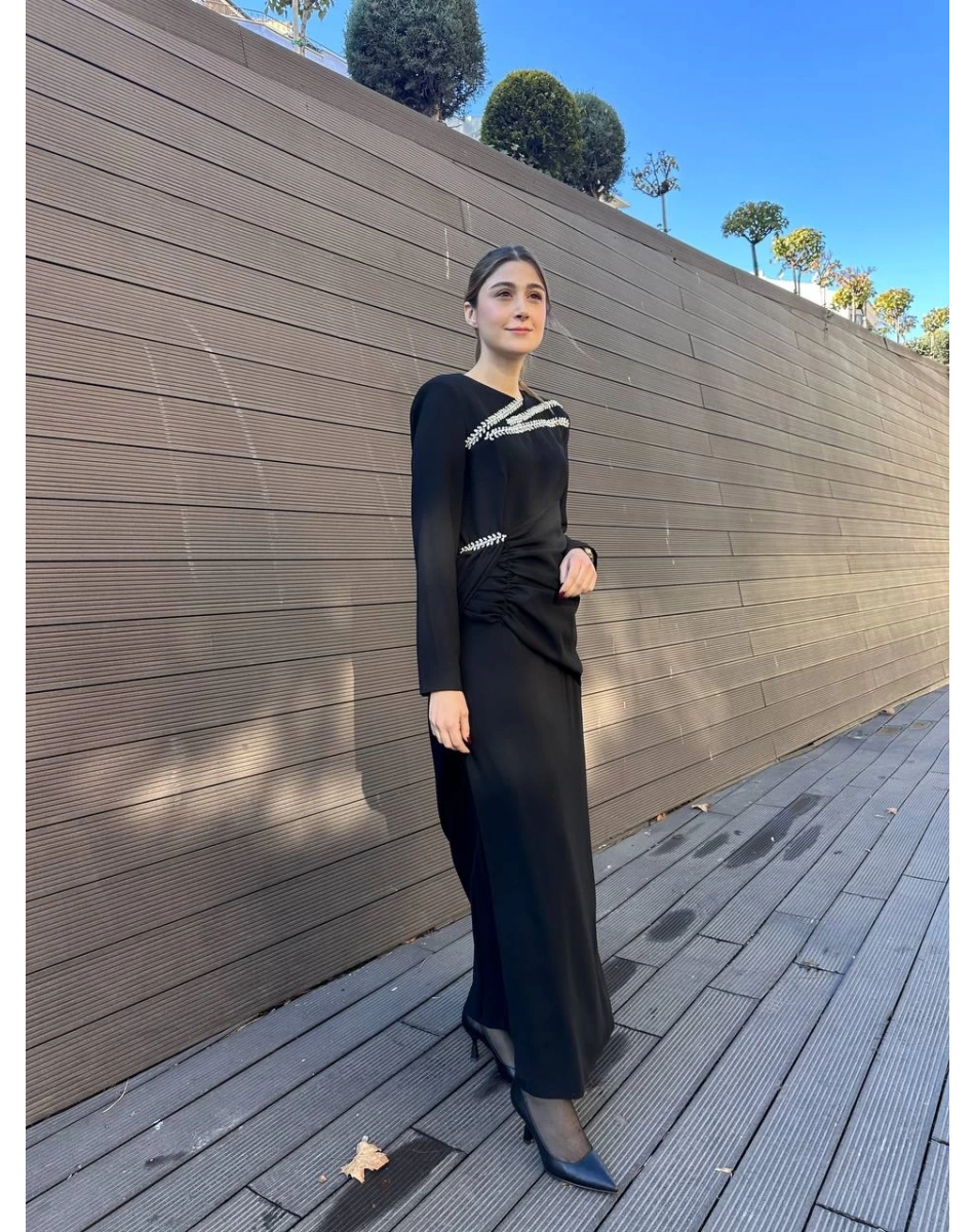 Senna SD251051030118 Siyah Miranda Abiye