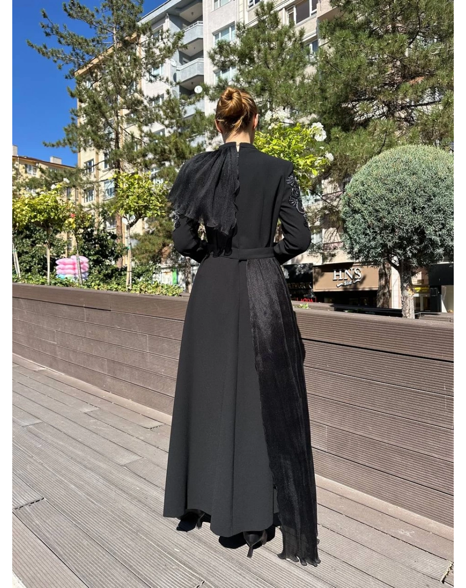 Senna SD251051030120 Siyah Rebeca Abiye