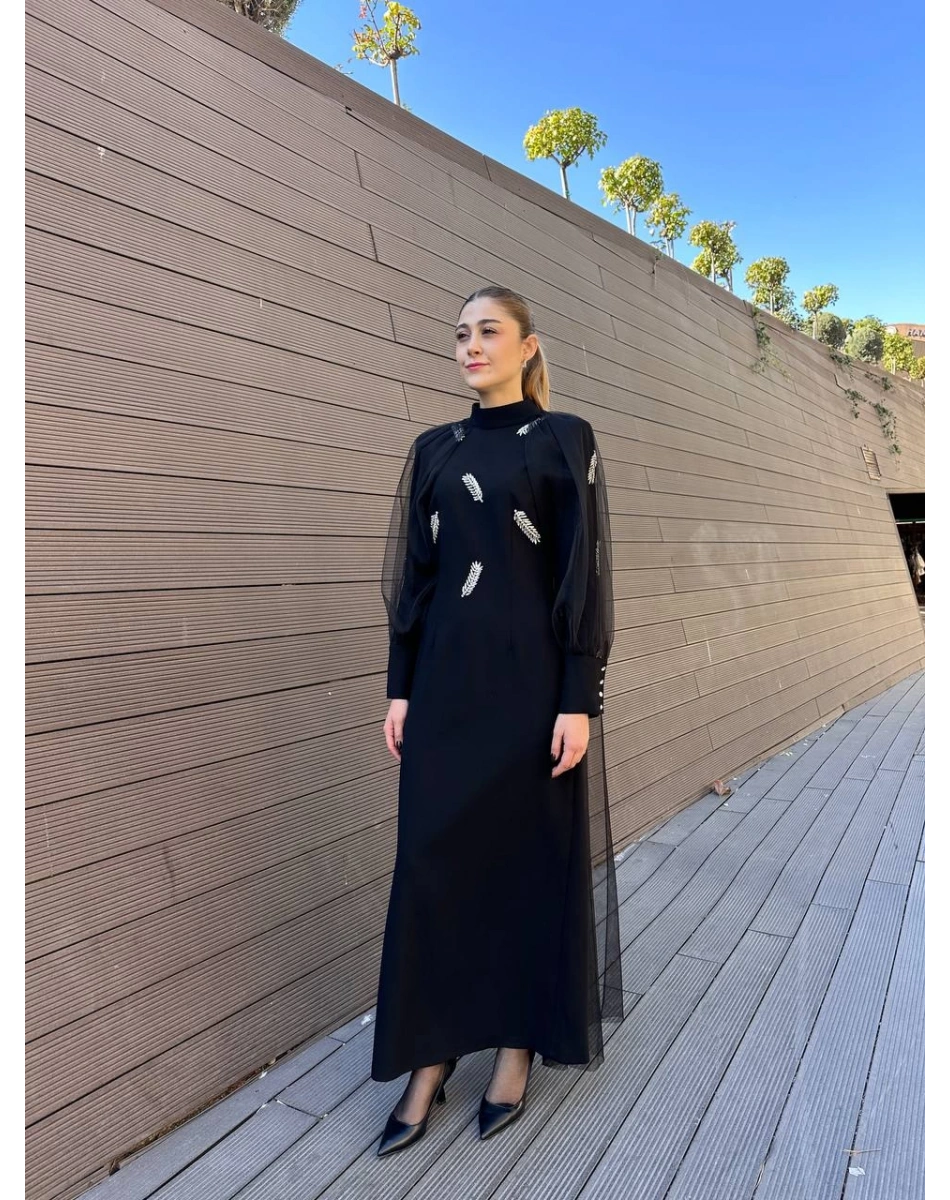 Senna SD251051030125 Siyah Vanessa Abiye