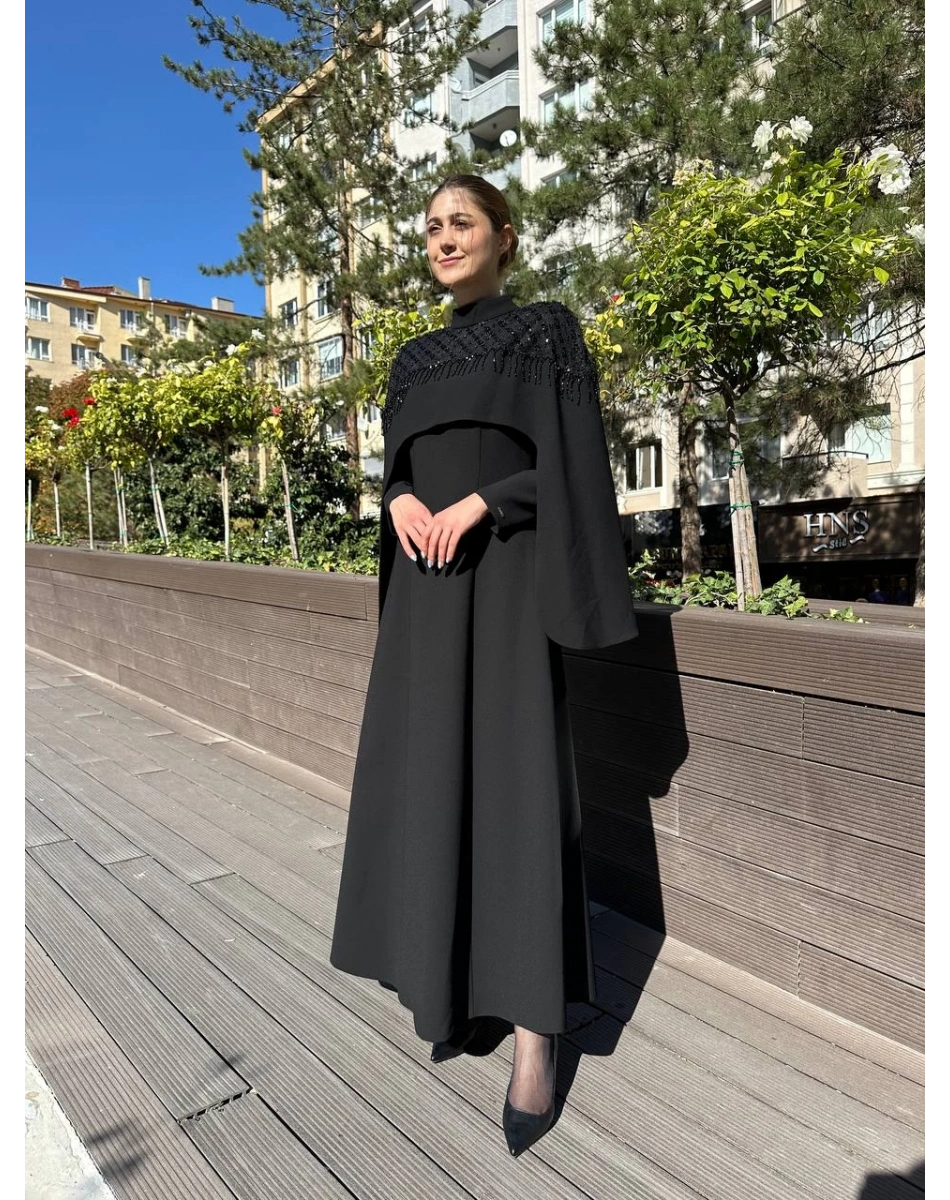 Senna SD251051030138 Siyah Elina Abiye