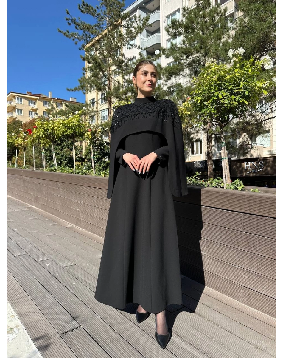 Senna SD251051030138 Siyah Elina Abiye