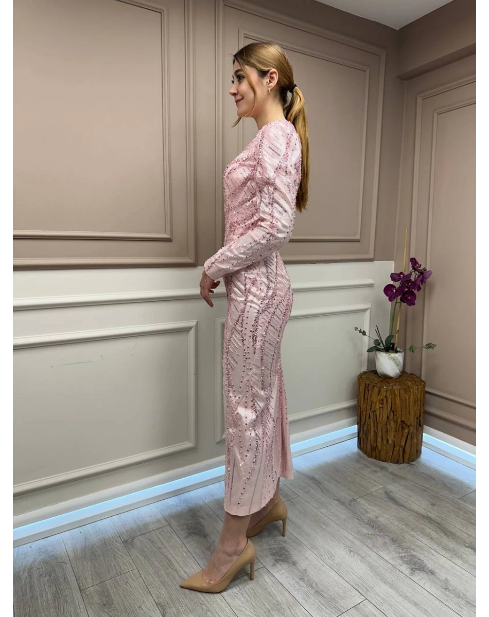 Tiara 261248 Pudra Taşlı Abiye